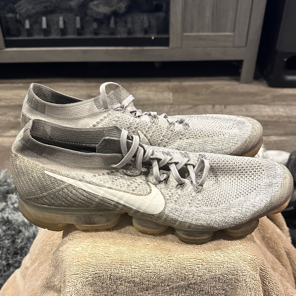 Nike Men's Gray VaporMax Sneakers
